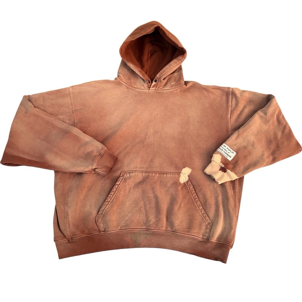 NWT Gallery Dept. Faded Ventura Hoodie Tan Size Small Oversized Made in USA